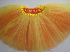 Orange and Yellow Reverible Tutu