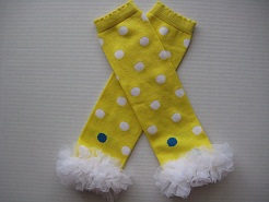 Yellow Polka Dots