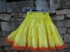 Yellow and Oragen Classic Princess Petticoat Tutu