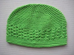 Lime Crochet Hat